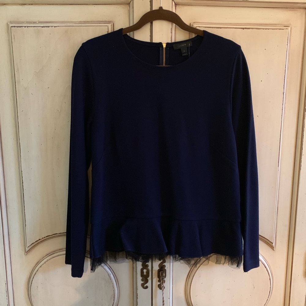 🆕 J.Crew Ponte Knit top - Picture 2 of 8